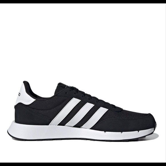 adidas | Shoes | Womens Black And White Adidas Run 6 20 | Poshmark